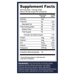 Protein + Creatine - Creamy Chocolate