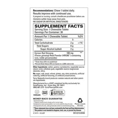 HRG80 Red Ginseng Energy Chewable