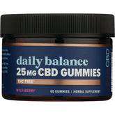 Daily Balance CBD Gummies - Wild Berry