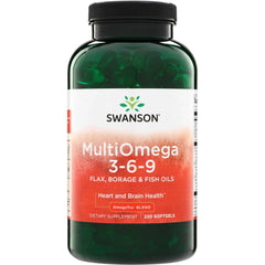 MultiOmega 3-6-9 Flax, Borage & Fish Oils - OmegaTru Blend