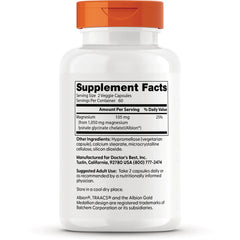 High Absorption Magnesium Lysinate Glycinate 100%Chelated