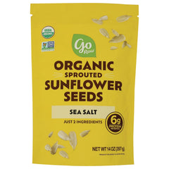 Organic Sprouted Sunflower Seeds with Sea Salt