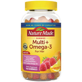Multi + Omega-3 For Her Gummies - Strawberry, Lemon & Orange