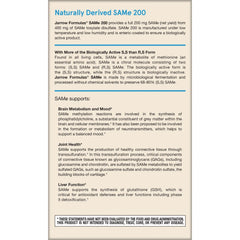 Vegan Naturally Derived SAMe 200 Regular Strength