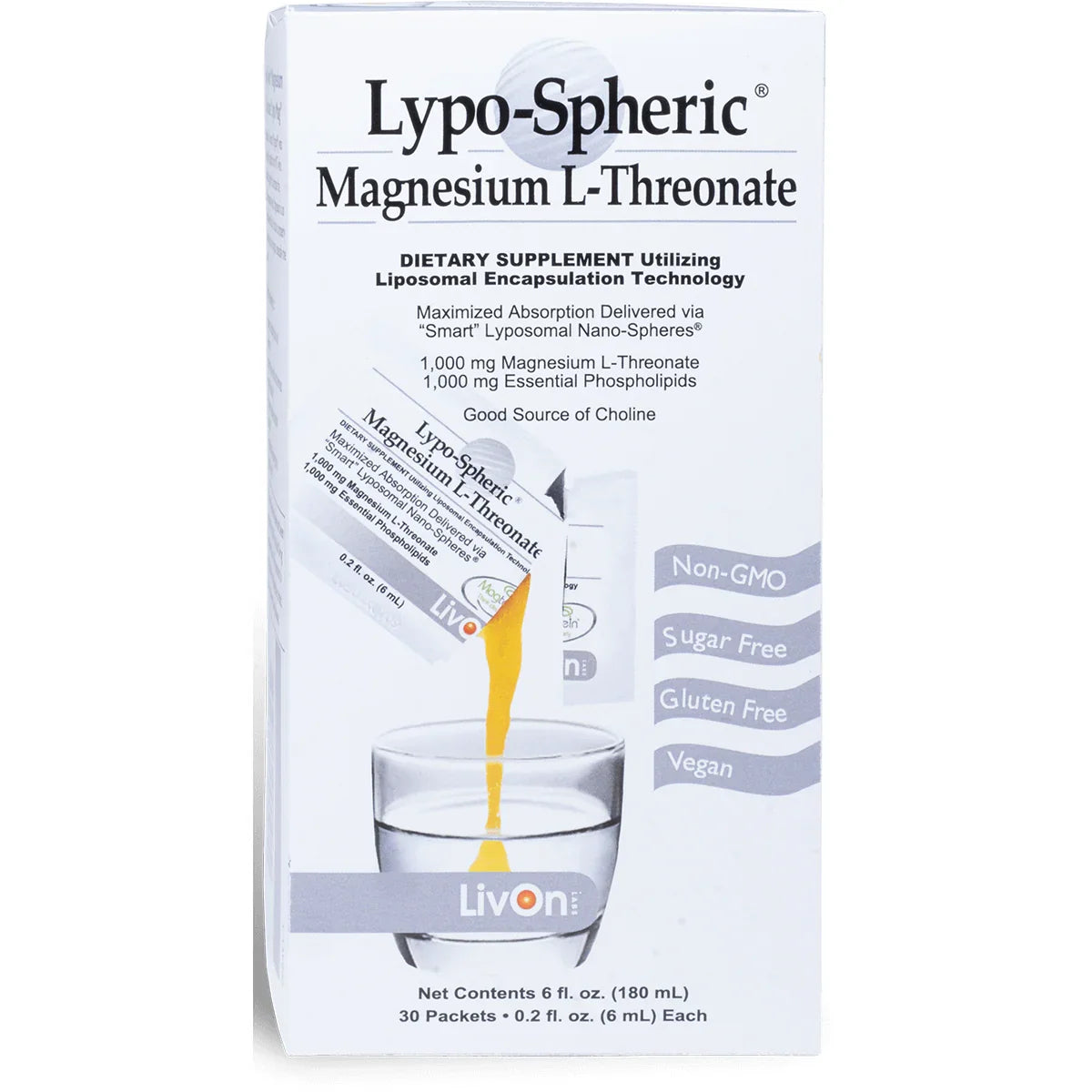 Lypo-Spheric Magnesium L-Threonate