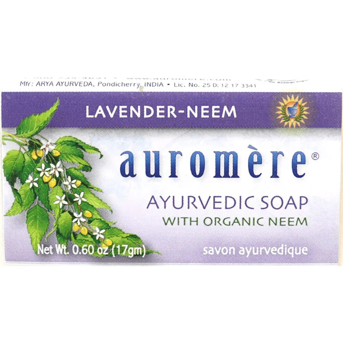 Ayurvedic Bar Soap - Lavender-Neem