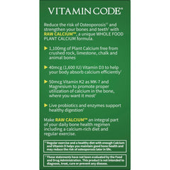 Vitamin Code Raw Calcium