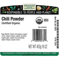 Organic Chili Powder