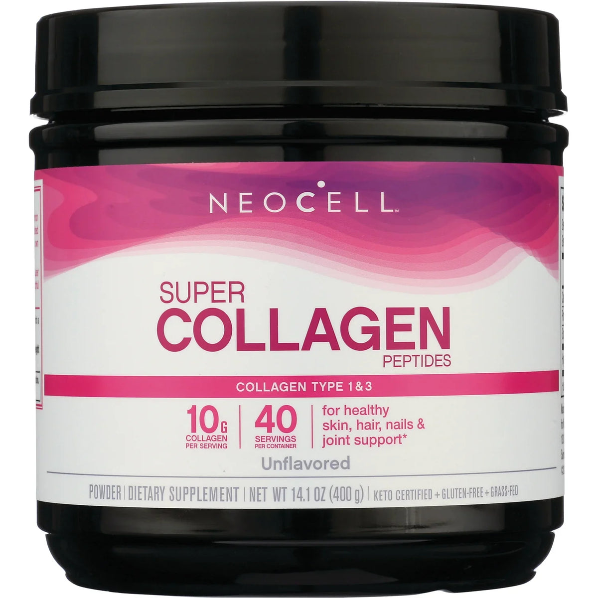 Super Collagen Peptides Type 1 & 3 - Unflavored