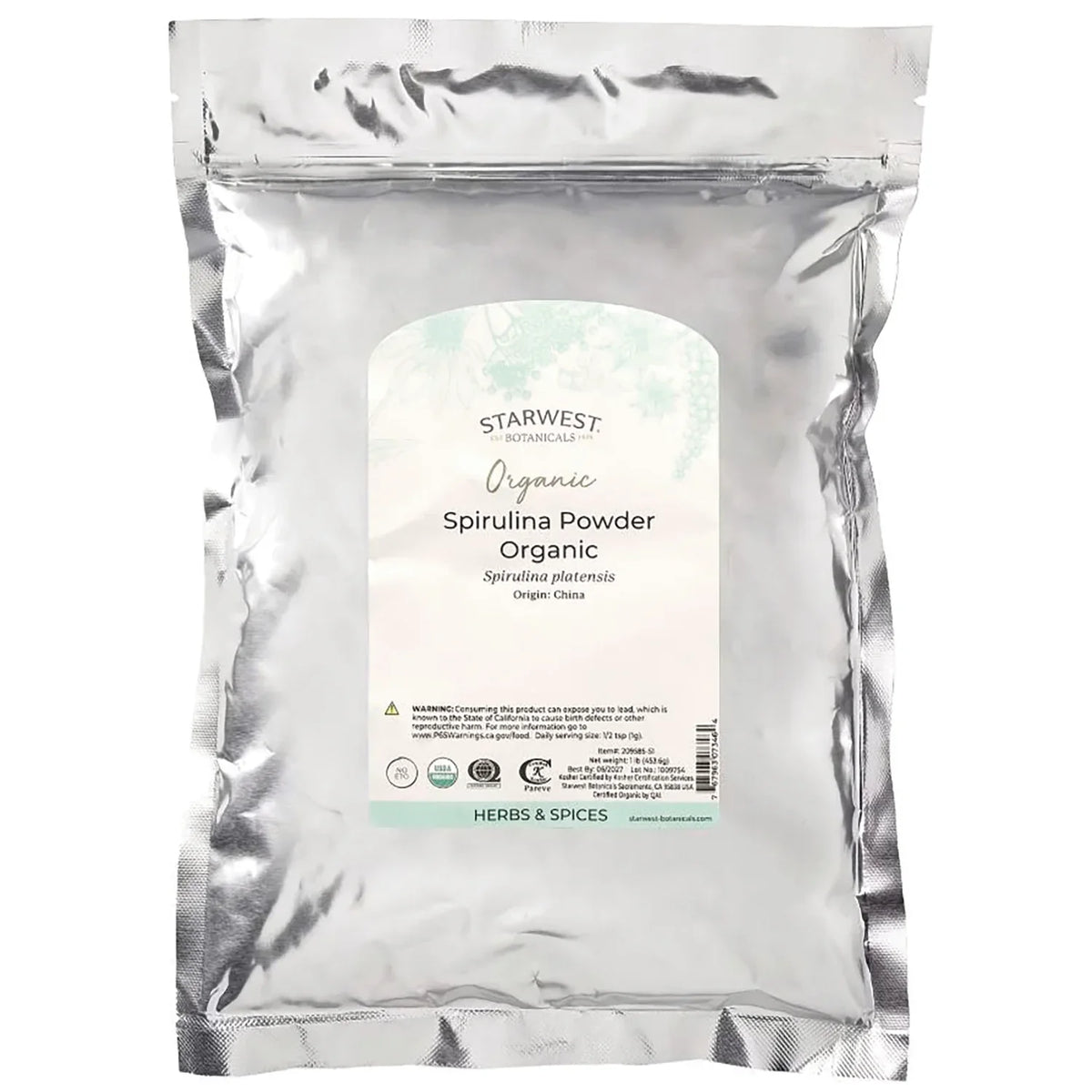 Spirulina Powder Organic